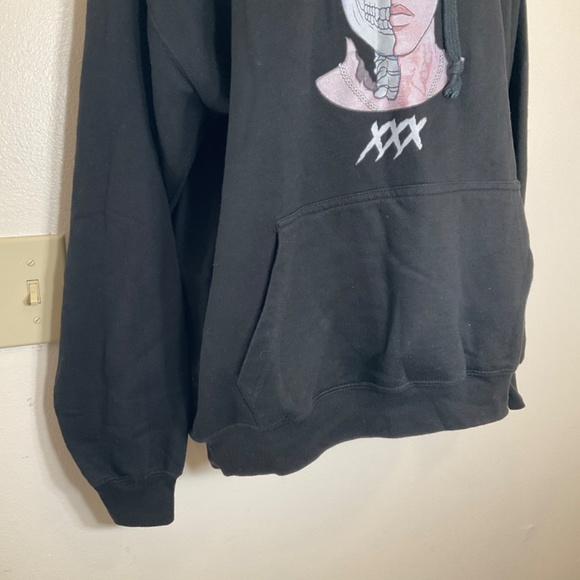 Xxxtentacion Rapper Black Hoodie Size XL - Picture 8 of 10